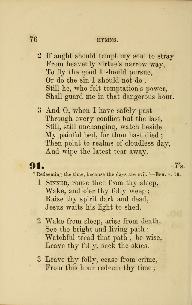 One Hundred Progressive Hymns page 73