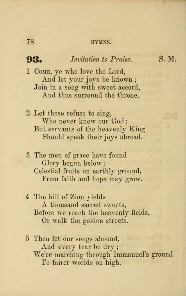 One Hundred Progressive Hymns page 75