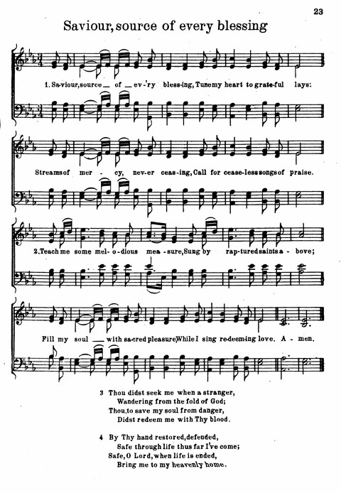 Twenty Hymns page 23