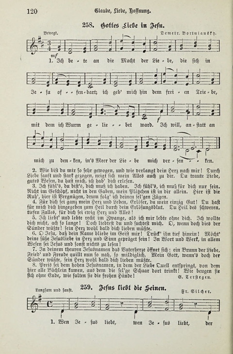 349 Lieder: für Schule und Haus in den Vereinigten Staaten insbesondere für die Elementar- und Mittelclassen in den Stadtschulen, sowie für die Parochialschulen auf dem Lande page 120