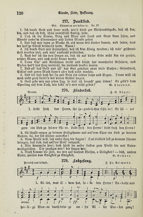 349 Lieder: für Schule und Haus in den Vereinigten Staaten insbesondere für die Elementar- und Mittelclassen in den Stadtschulen, sowie für die Parochialschulen auf dem Lande page 130