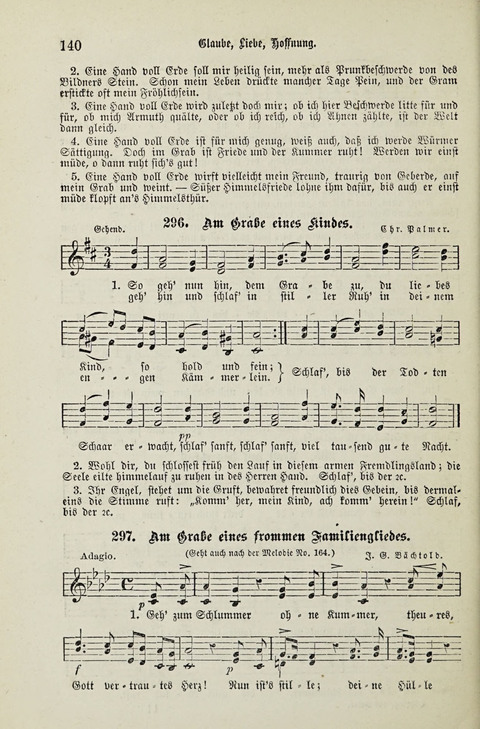 349 Lieder: für Schule und Haus in den Vereinigten Staaten insbesondere für die Elementar- und Mittelclassen in den Stadtschulen, sowie für die Parochialschulen auf dem Lande page 140