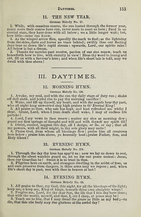 349 Lieder: für Schule und Haus in den Vereinigten Staaten insbesondere für die Elementar- und Mittelclassen in den Stadtschulen, sowie für die Parochialschulen auf dem Lande page 153