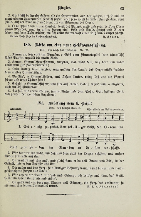 349 Lieder: für Schule und Haus in den Vereinigten Staaten insbesondere für die Elementar- und Mittelclassen in den Stadtschulen, sowie für die Parochialschulen auf dem Lande page 83