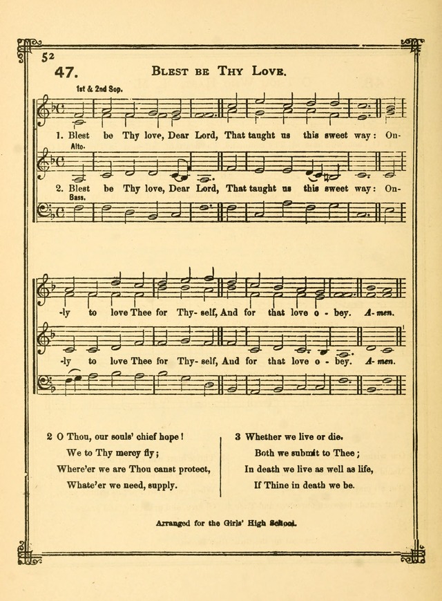 50 Hymns and Tunes: arranged for the Girl