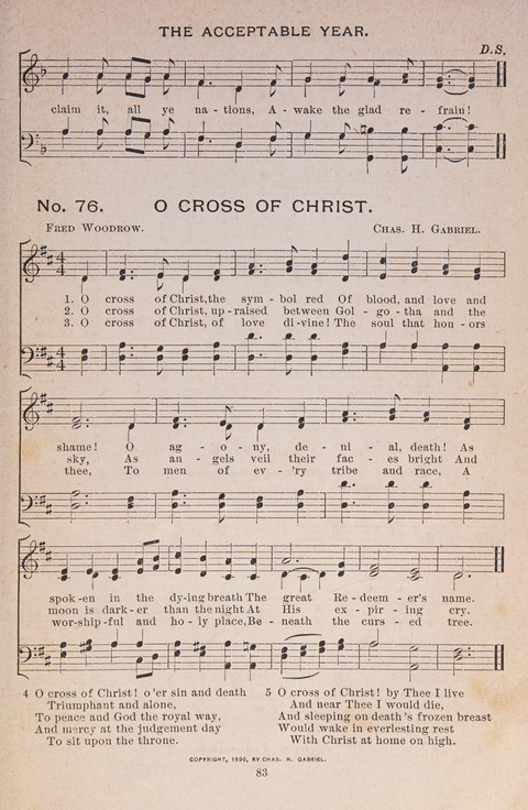 Sixty Scripture Songs: compiled expressly for the Sunday school (part third) page 23