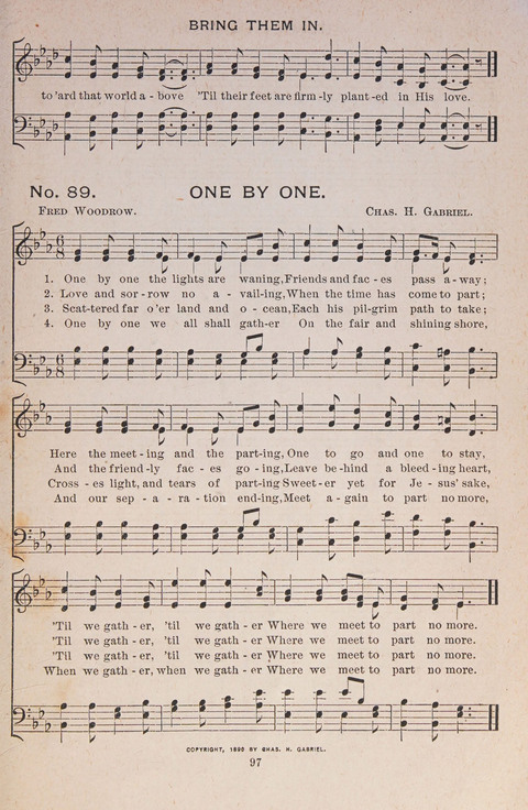 Sixty Scripture Songs: compiled expressly for the Sunday school (part third) page 37