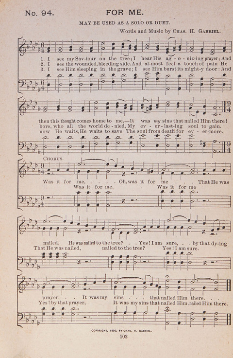 Sixty Scripture Songs: compiled expressly for the Sunday school (part third) page 42