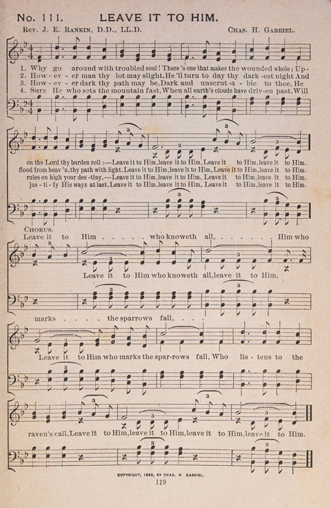 Sixty Scripture Songs: compiled expressly for the Sunday school (part third) page 59