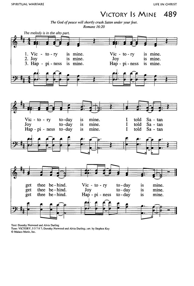 African American Heritage Hymnal page 763