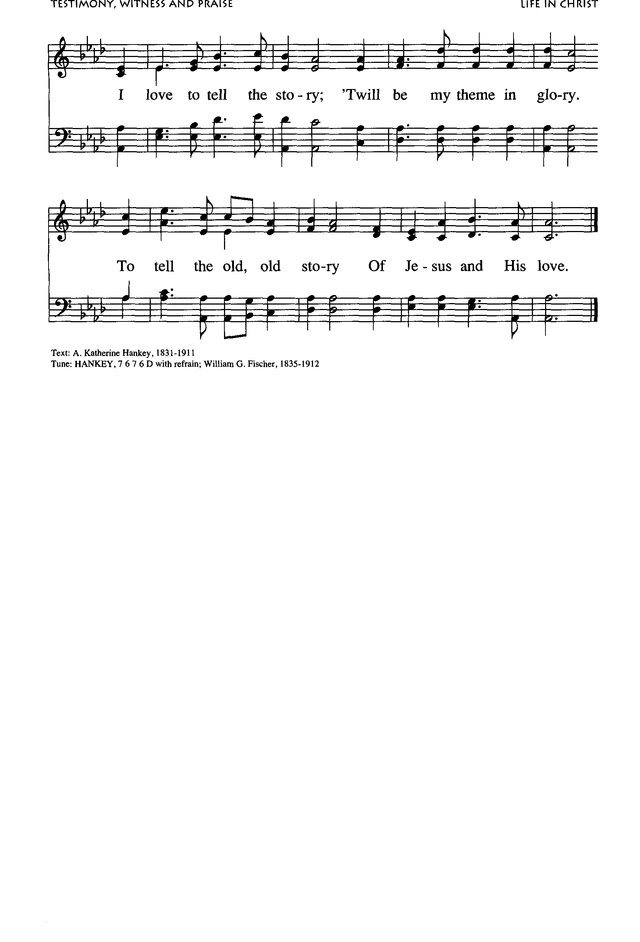 African American Heritage Hymnal page 822