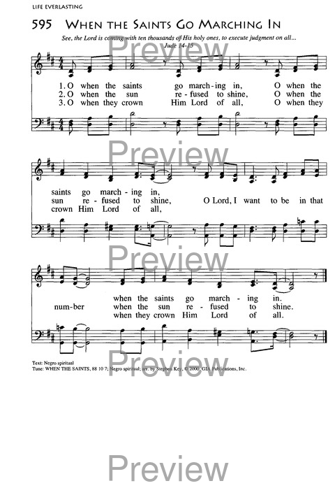 African American Heritage Hymnal page 943