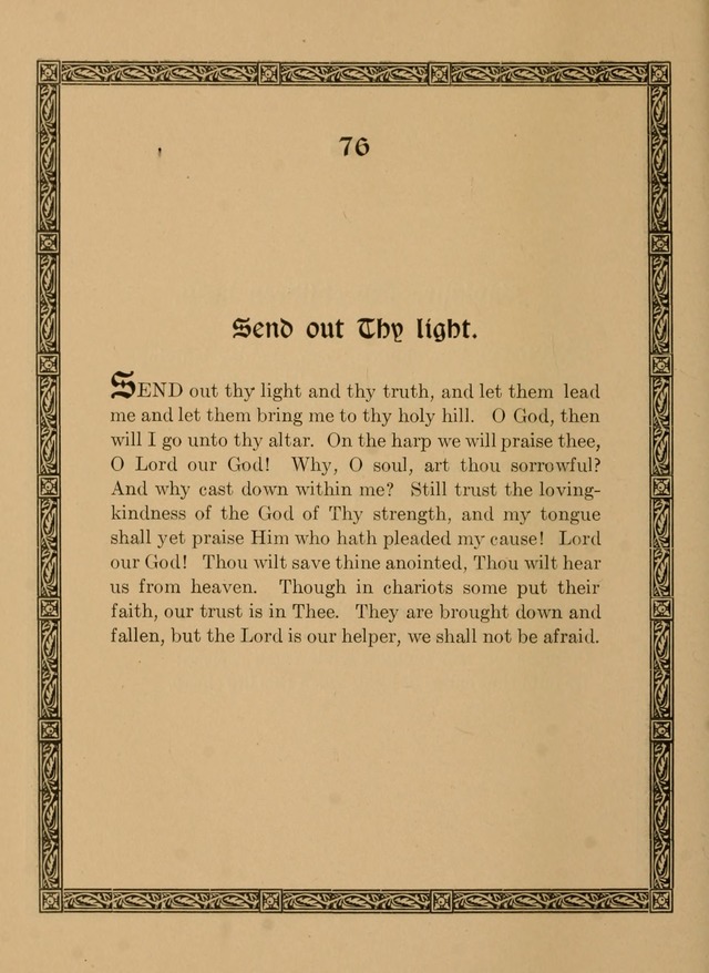 Anthem book of the Church of St. Luke and The Epiphany page 87