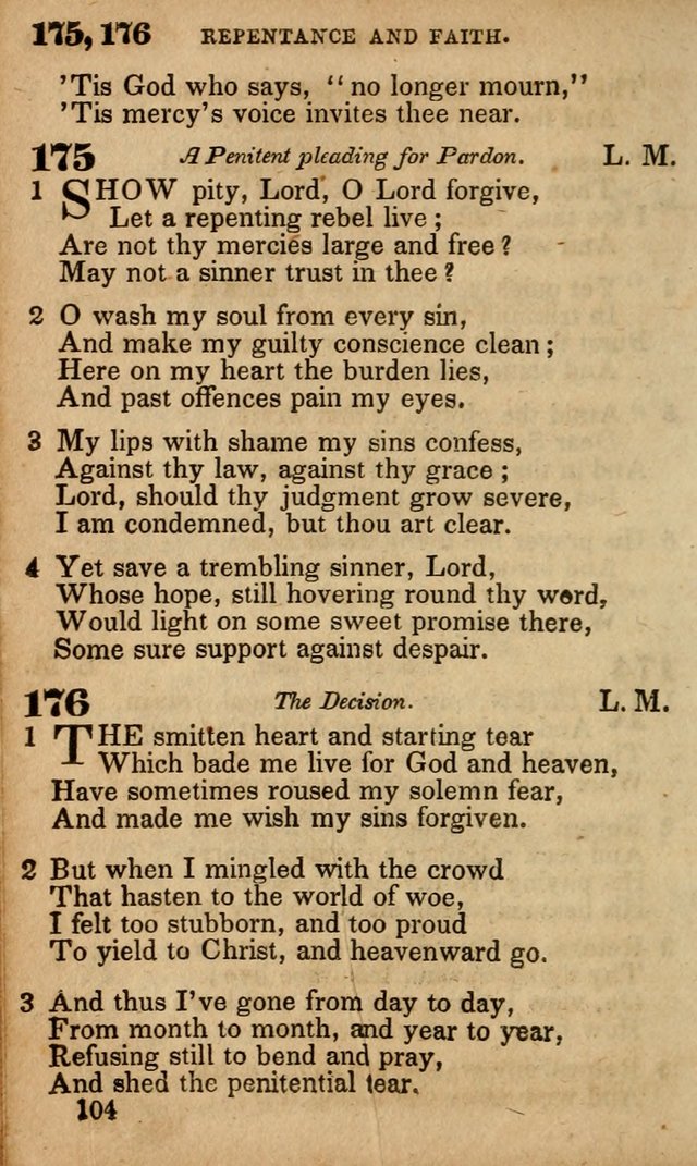 The American Baptist Sabbath-School Hymn-Book page 108