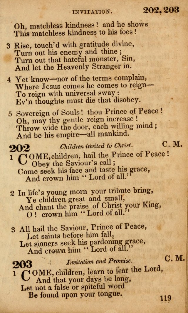 The American Baptist Sabbath-School Hymn-Book page 123