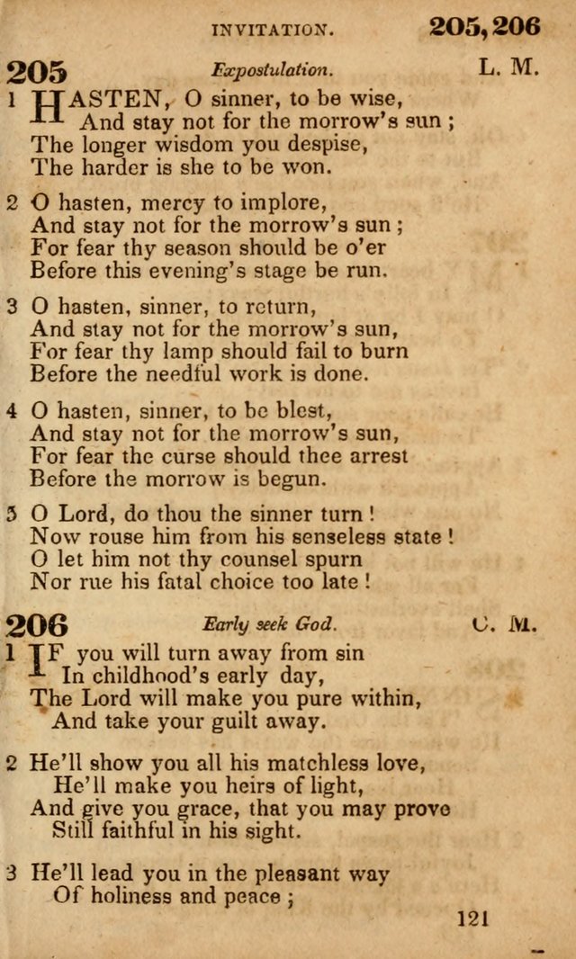 The American Baptist Sabbath-School Hymn-Book page 125