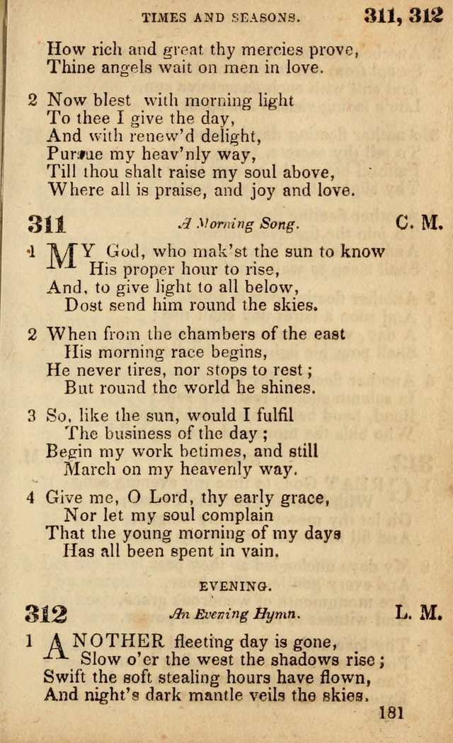 The American Baptist Sabbath-School Hymn-Book page 187