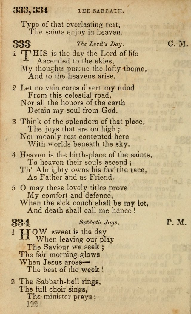 The American Baptist Sabbath-School Hymn-Book page 198