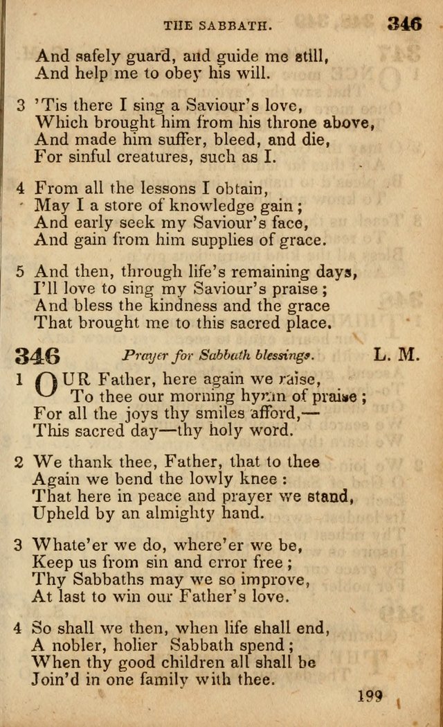 The American Baptist Sabbath-School Hymn-Book page 205