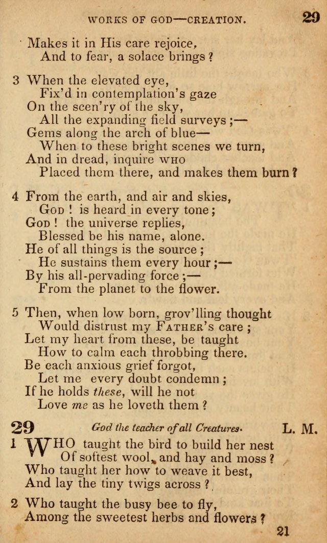 The American Baptist Sabbath-School Hymn-Book page 21