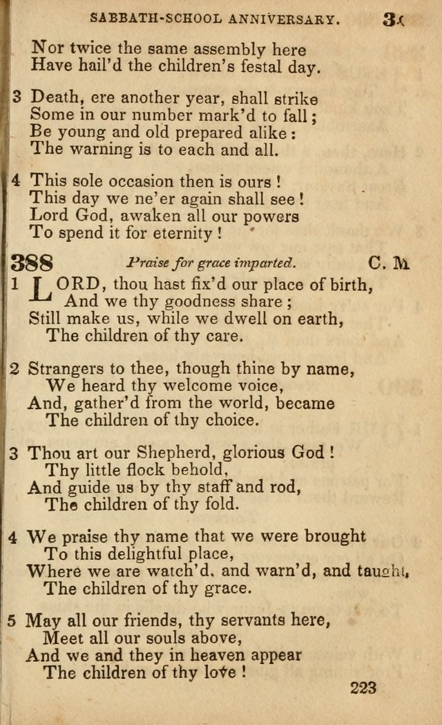 The American Baptist Sabbath-School Hymn-Book page 229