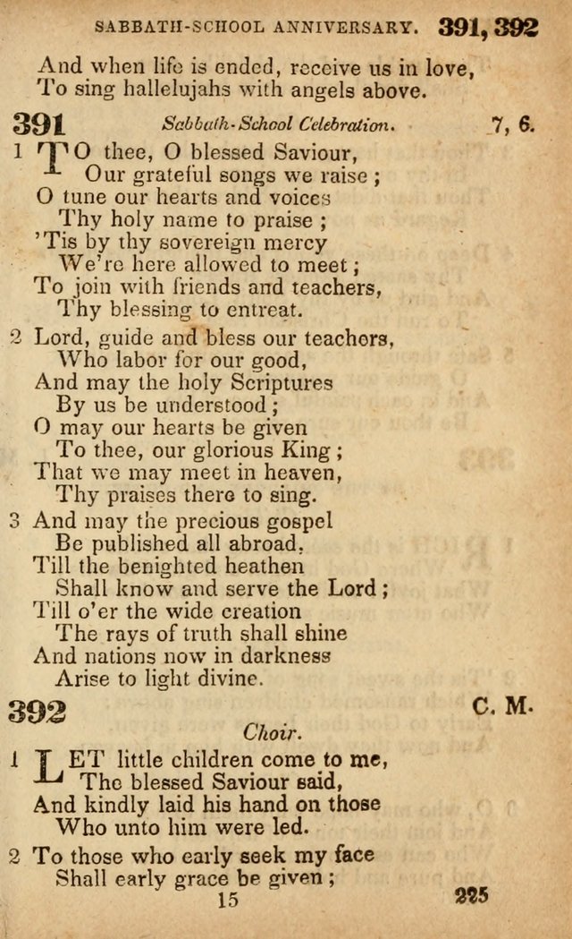 The American Baptist Sabbath-School Hymn-Book page 231