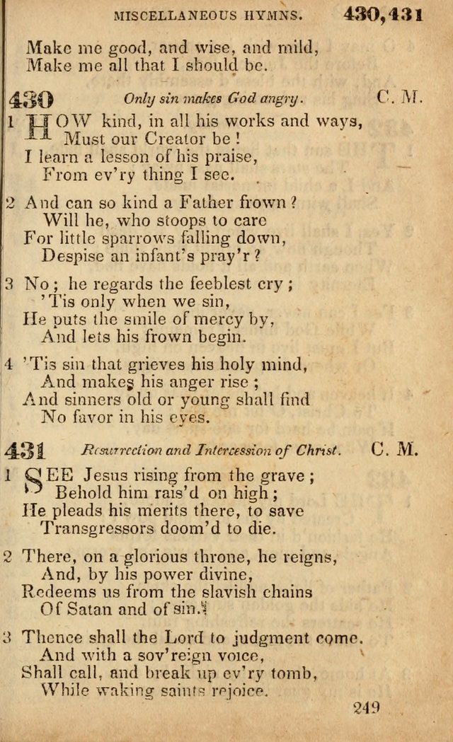 The American Baptist Sabbath-School Hymn-Book page 255