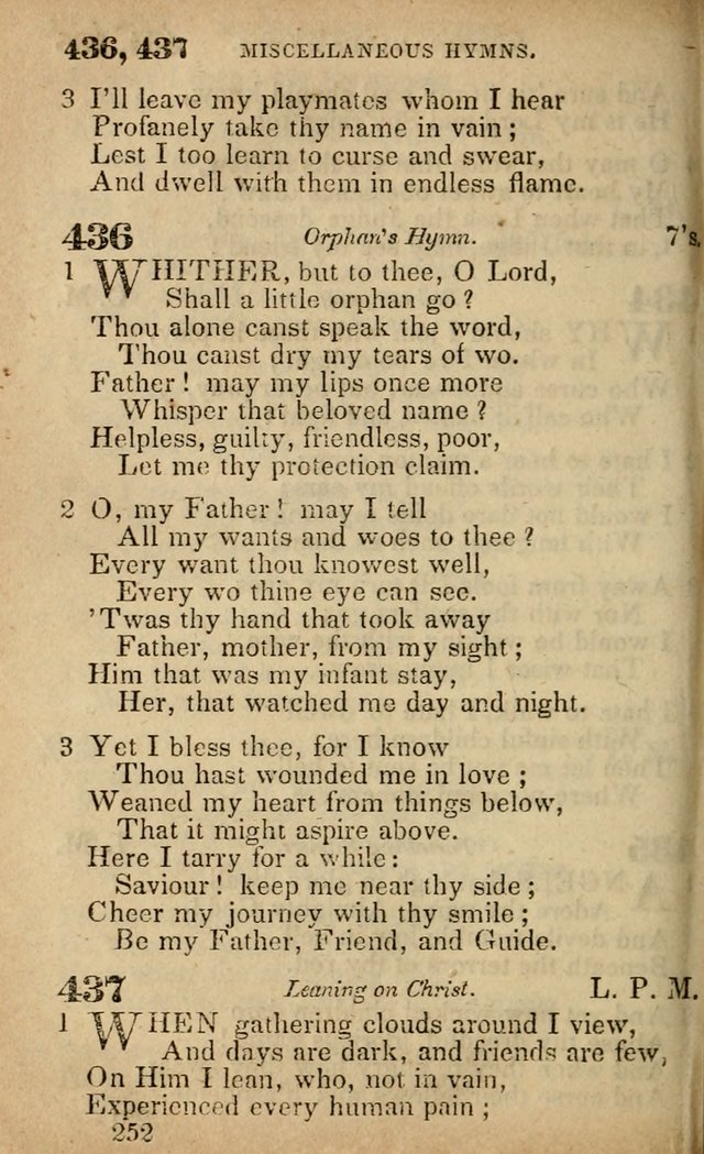 The American Baptist Sabbath-School Hymn-Book page 260