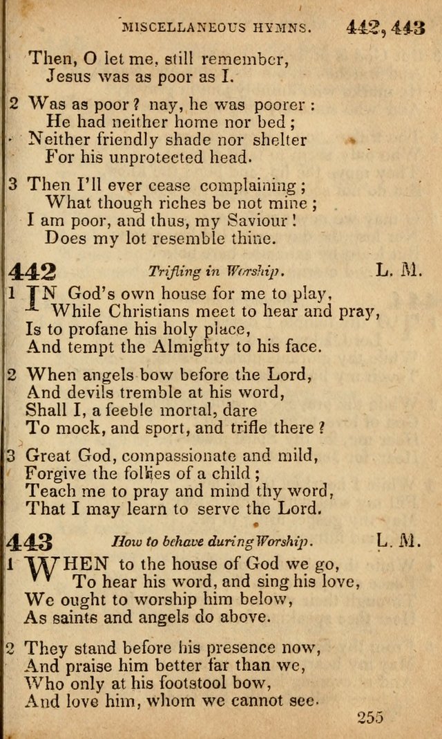 The American Baptist Sabbath-School Hymn-Book page 265