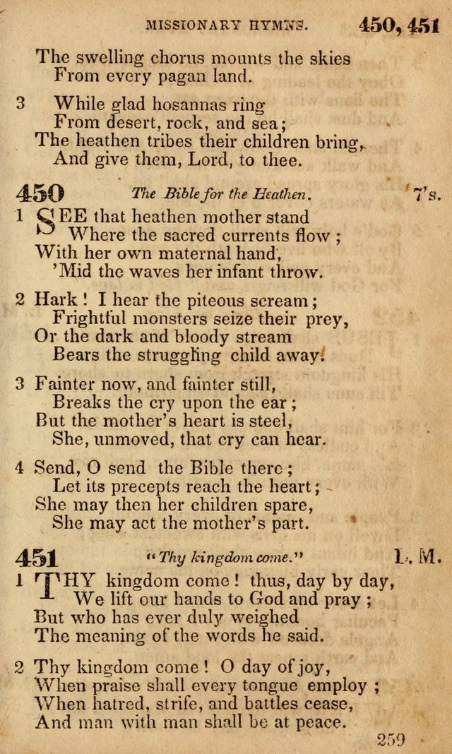 The American Baptist Sabbath-School Hymn-Book page 269