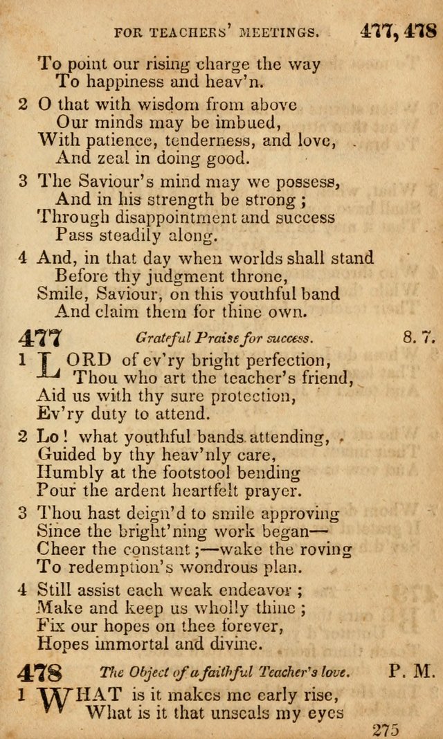 The American Baptist Sabbath-School Hymn-Book page 285