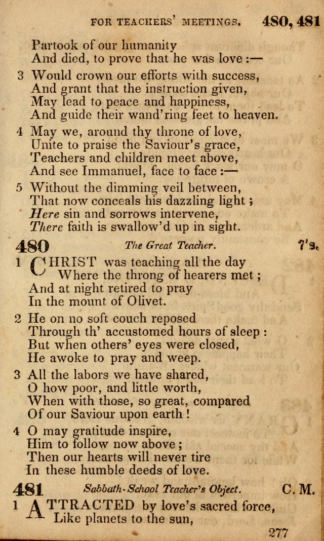 The American Baptist Sabbath-School Hymn-Book page 287