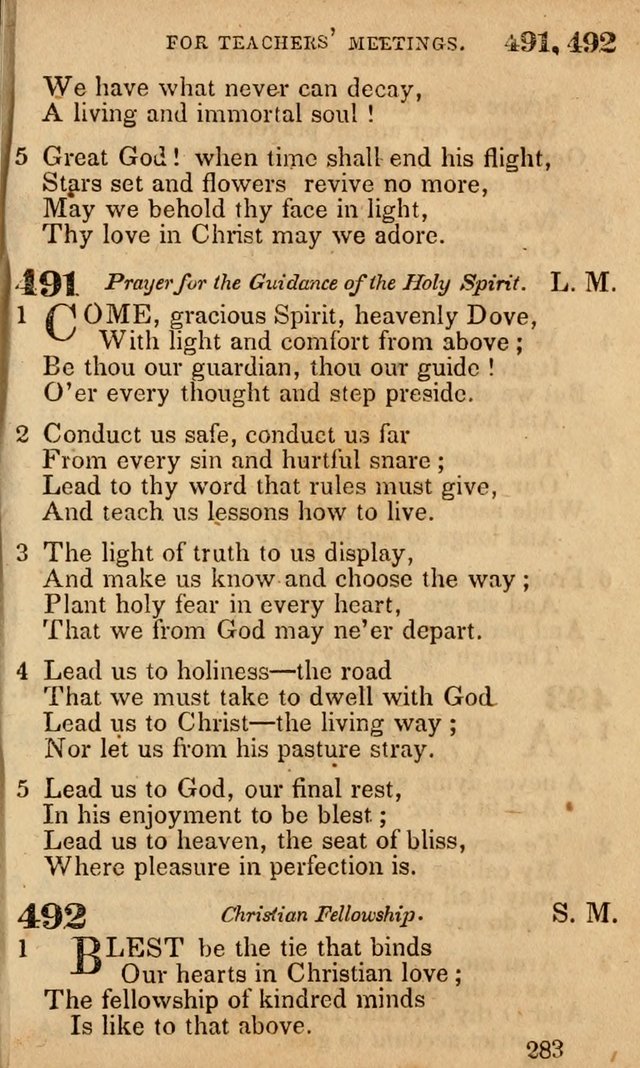 The American Baptist Sabbath-School Hymn-Book page 293