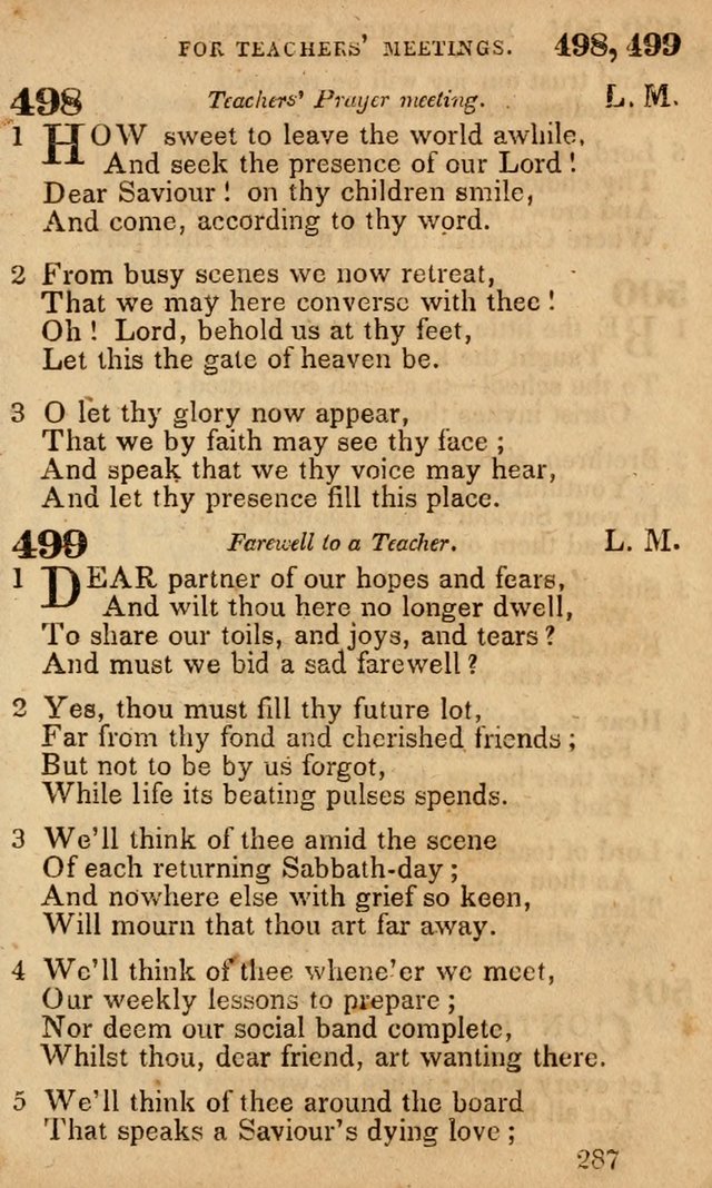 The American Baptist Sabbath-School Hymn-Book page 297