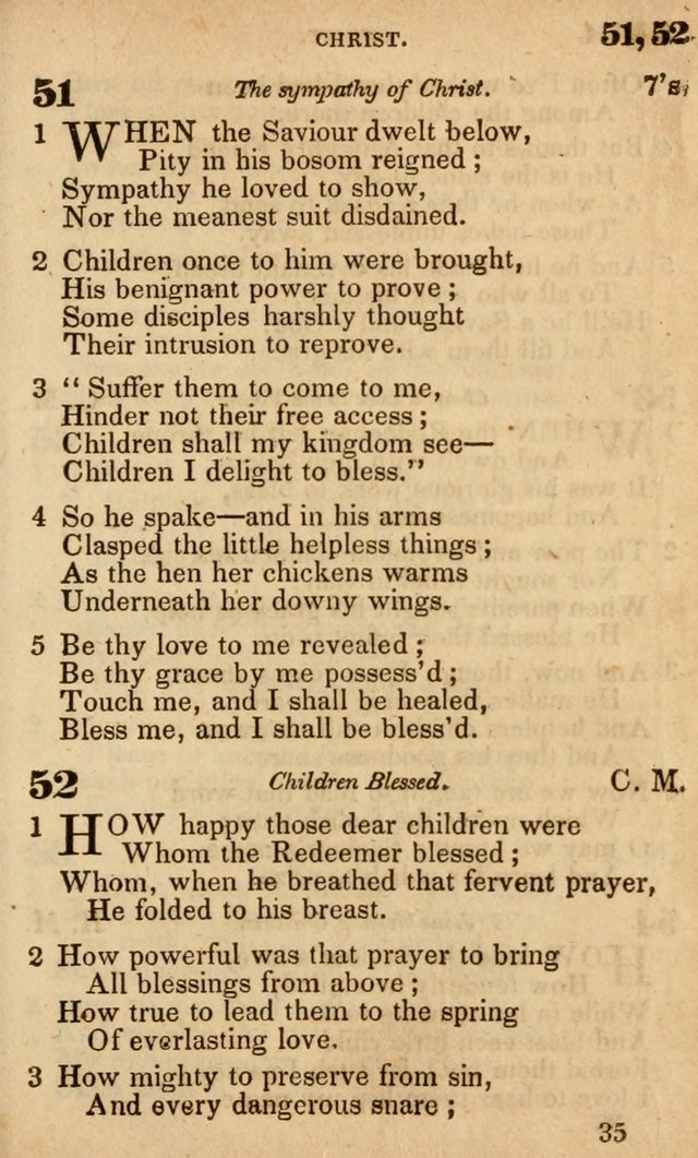 The American Baptist Sabbath-School Hymn-Book page 37