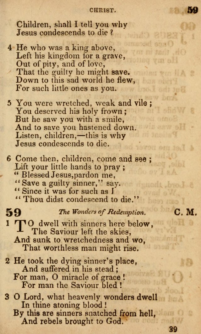 The American Baptist Sabbath-School Hymn-Book page 41