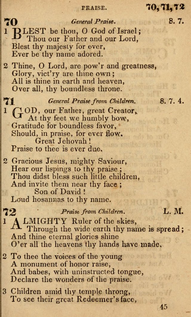 The American Baptist Sabbath-School Hymn-Book page 49