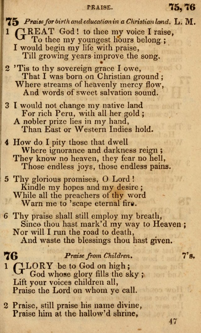 The American Baptist Sabbath-School Hymn-Book page 51