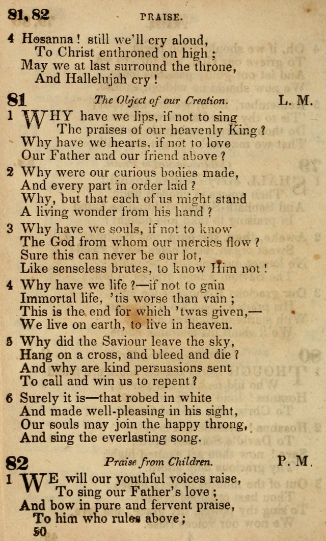 The American Baptist Sabbath-School Hymn-Book page 54