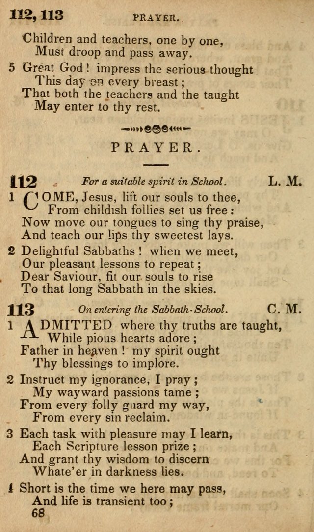 The American Baptist Sabbath-School Hymn-Book page 72