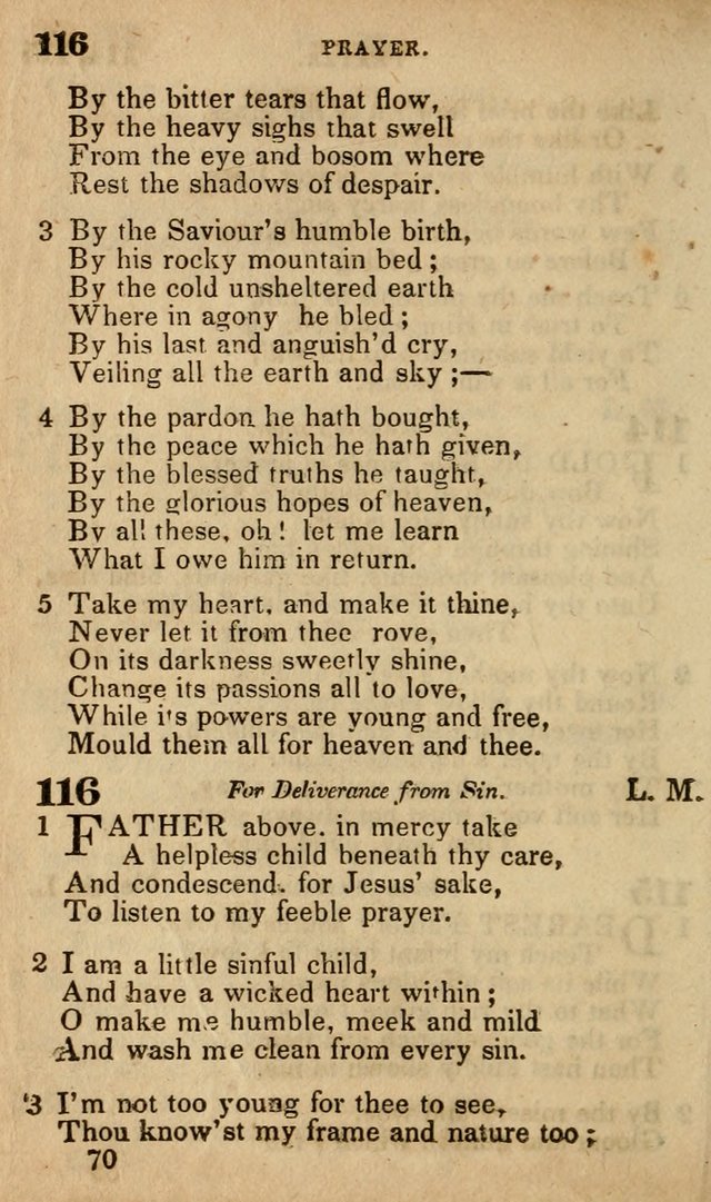 The American Baptist Sabbath-School Hymn-Book page 74