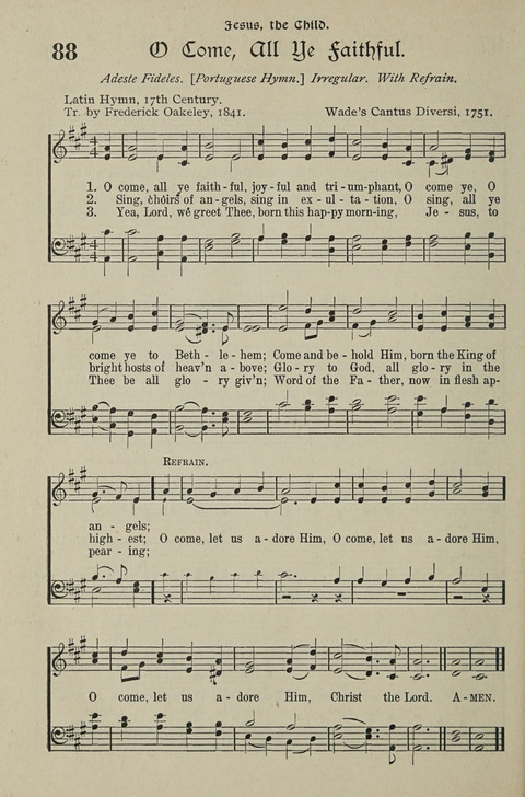 American Church and Church School Hymnal: a new religious educational hymnal page 100