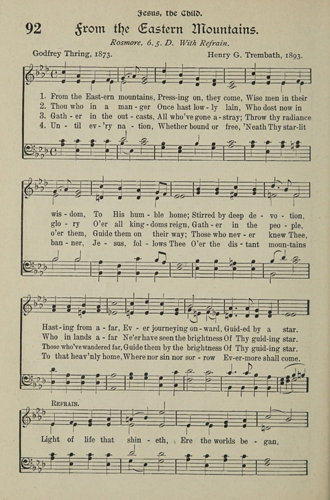 American Church and Church School Hymnal: a new religious educational hymnal page 104