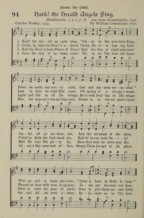 American Church and Church School Hymnal: a new religious educational hymnal page 106