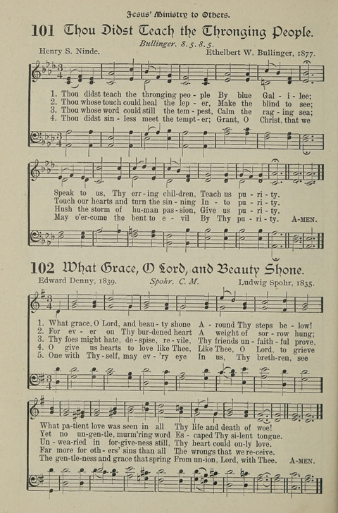 American Church and Church School Hymnal: a new religious educational hymnal page 114