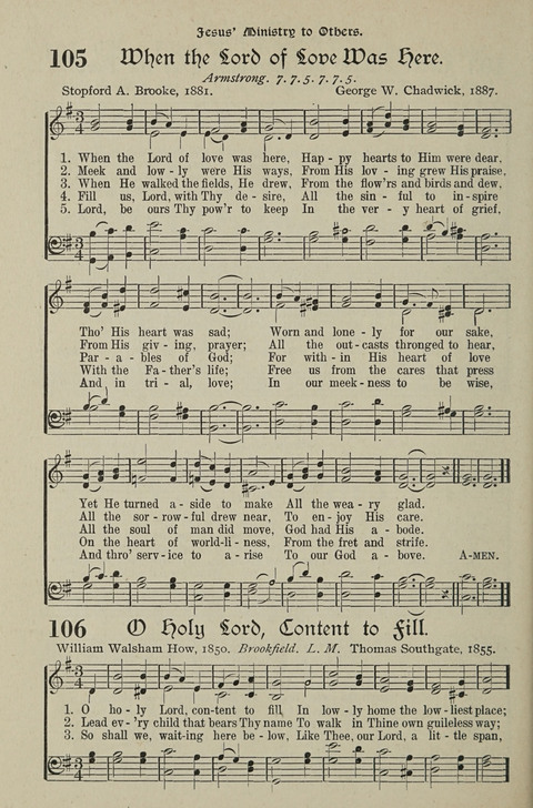 American Church and Church School Hymnal: a new religious educational hymnal page 116