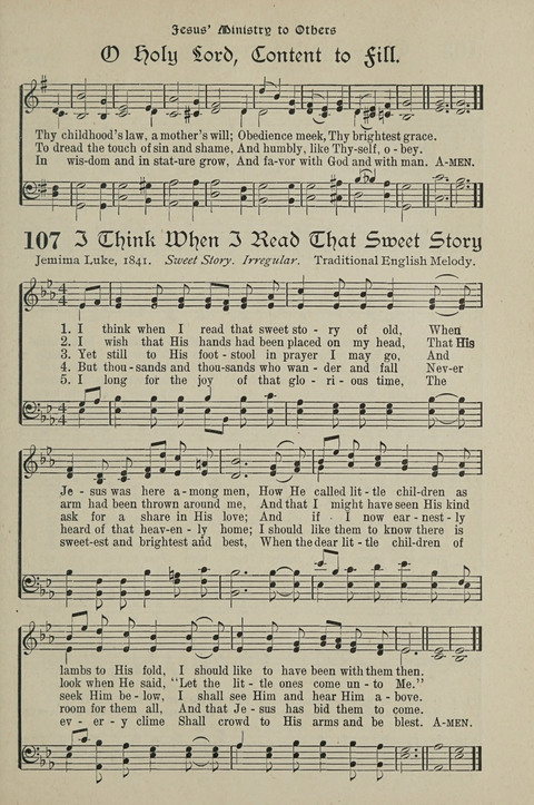 American Church and Church School Hymnal: a new religious educational hymnal page 117