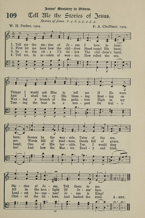 American Church and Church School Hymnal: a new religious educational hymnal page 119