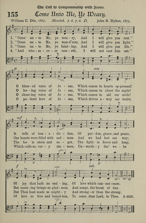 American Church and Church School Hymnal: a new religious educational hymnal page 165