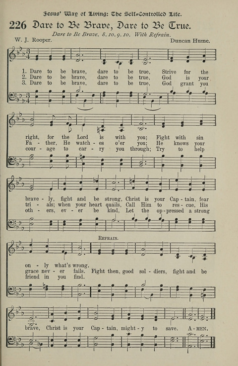 American Church and Church School Hymnal: a new religious educational hymnal page 227